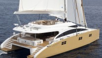 Sunreef 82 catamaran yacht HOUBARA - rear view